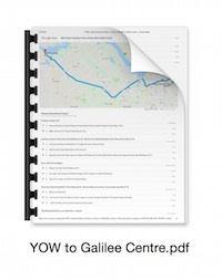 YOW to Galilee Centre